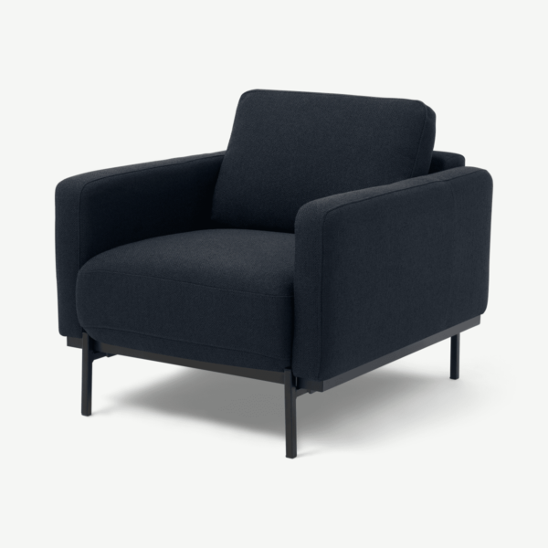 Jarrod Armchair, Midnight Blue Weave