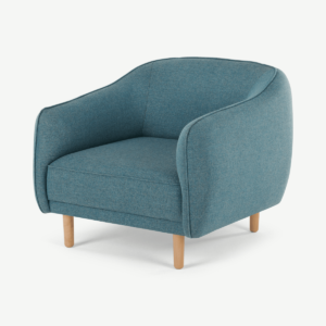 Haring Armchair, Azure Blue