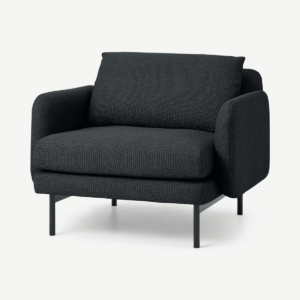 Miro Armchair, Graphite Weave